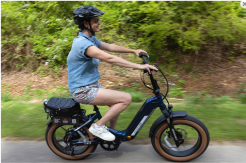 Guided Triangle Adventures e-bike tour group